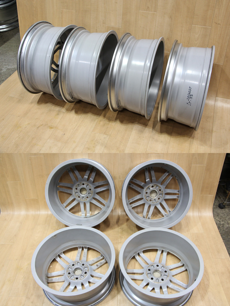 A937 希少 AUDI アウディ 純正 A3 S3 8P スポーツバック 18X7.5J+54 PCD112 ハブ径57 A4 A6 TT RS3 スタッドレス用 ワーゲン VW JDM 山梨県_画像10