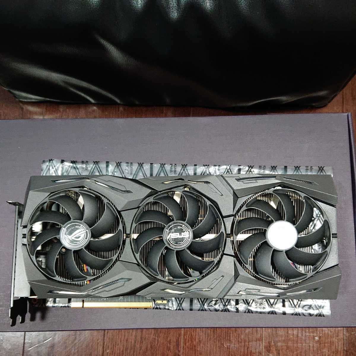 ASUS AMD ROG-STRIX-RX5700XT-O8G-GAMING LOG STRIX GAMING 動作確認