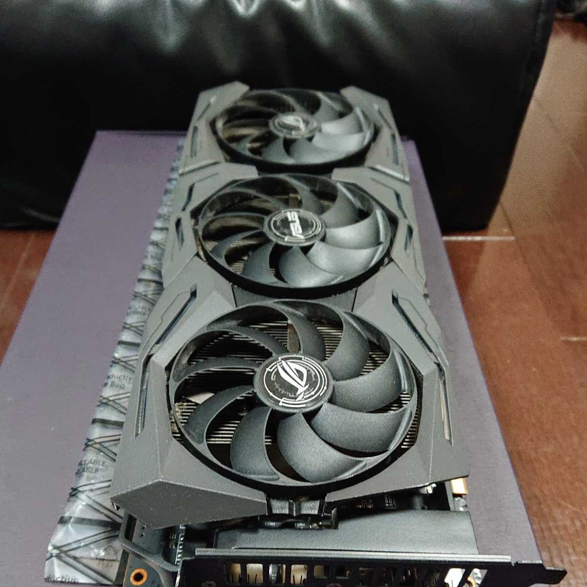 ASUS AMD ROG-STRIX-RX5700XT-O8G-GAMING LOG STRIX GAMING 動作確認