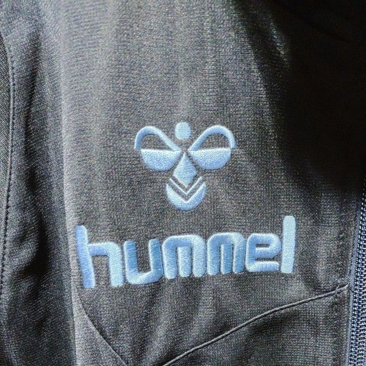 hummel　ヒュンメル　 トラックジャケット ジャージ　M　メンズ　ネイビー