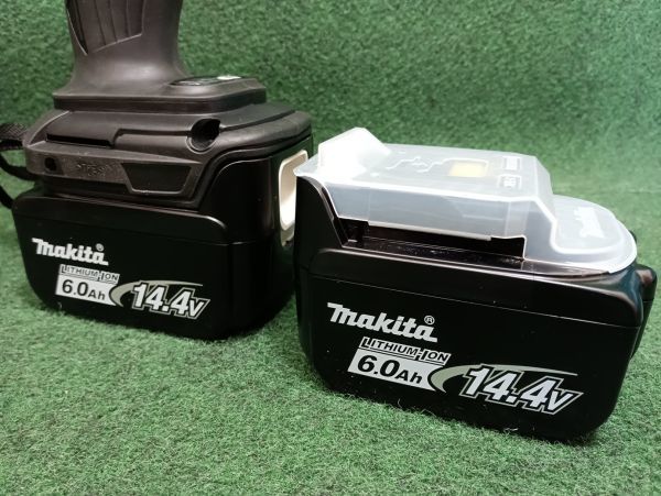 未使用 MAKITA マキタ 14.4V 充電式 ソフトインパクトドライバ セット TS131DRGXB ブラック_画像8