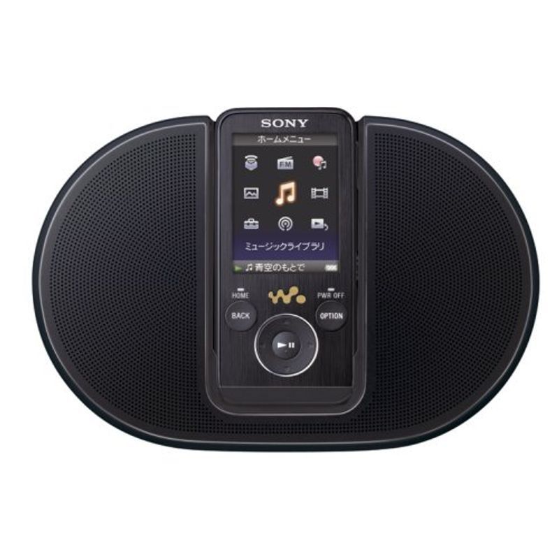 SONY ウォークマン Sシリーズ FM付 NC機能搭載 スピーカー付属 メモリータイプ 8GB ブラック NW-S738FK/B
