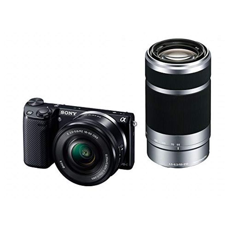 SONY ソニー デジタル一眼カメラ「NEX-5T」ダブルズームレンズキット(ブラック) NEX-5T NEX-5TY-B