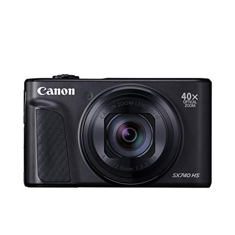 Canon コンパクトデジタルカメラ PowerShot SX740 HS ブラック 光学40倍ズーム/4K動画/Wi-Fi対応 PSSX7