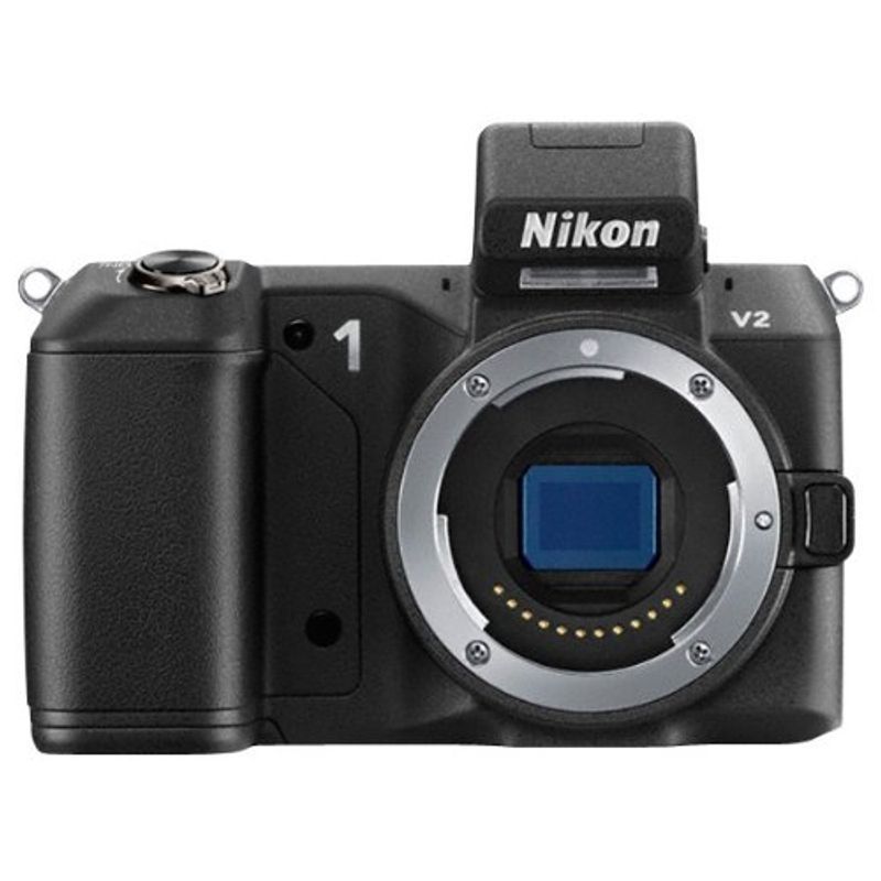 Nikon ミラーレス一眼 Nikon 1 V2 ボディー ブラック N1V2BK_画像1