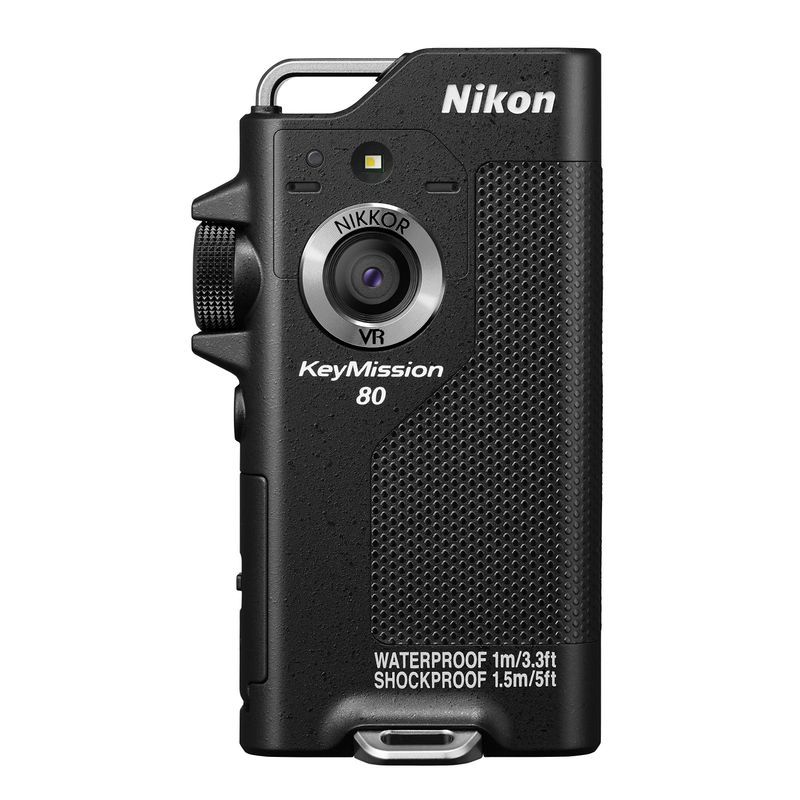 美品】 Nikon KeyMission 80 防水ウェアラブルカメラ-
