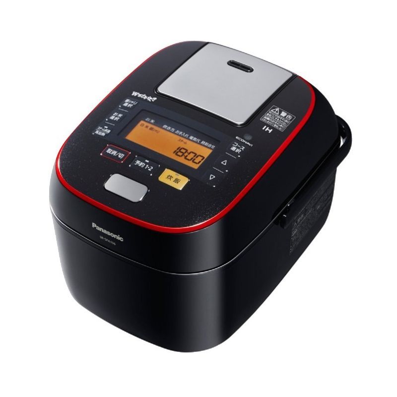 パナソニック 5.5合 炊飯器 圧力IH式 Wおどり炊き ブラック SR-SPA106