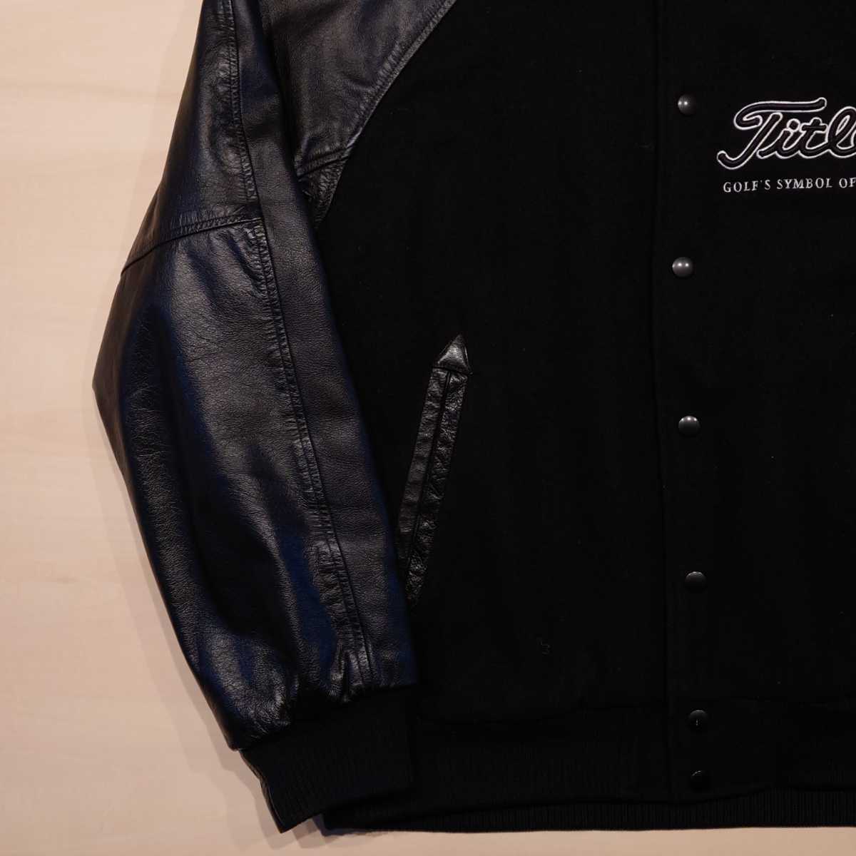 ヤフオク! - Titleist スタジャン ゴルフ タイトリスト レザ...