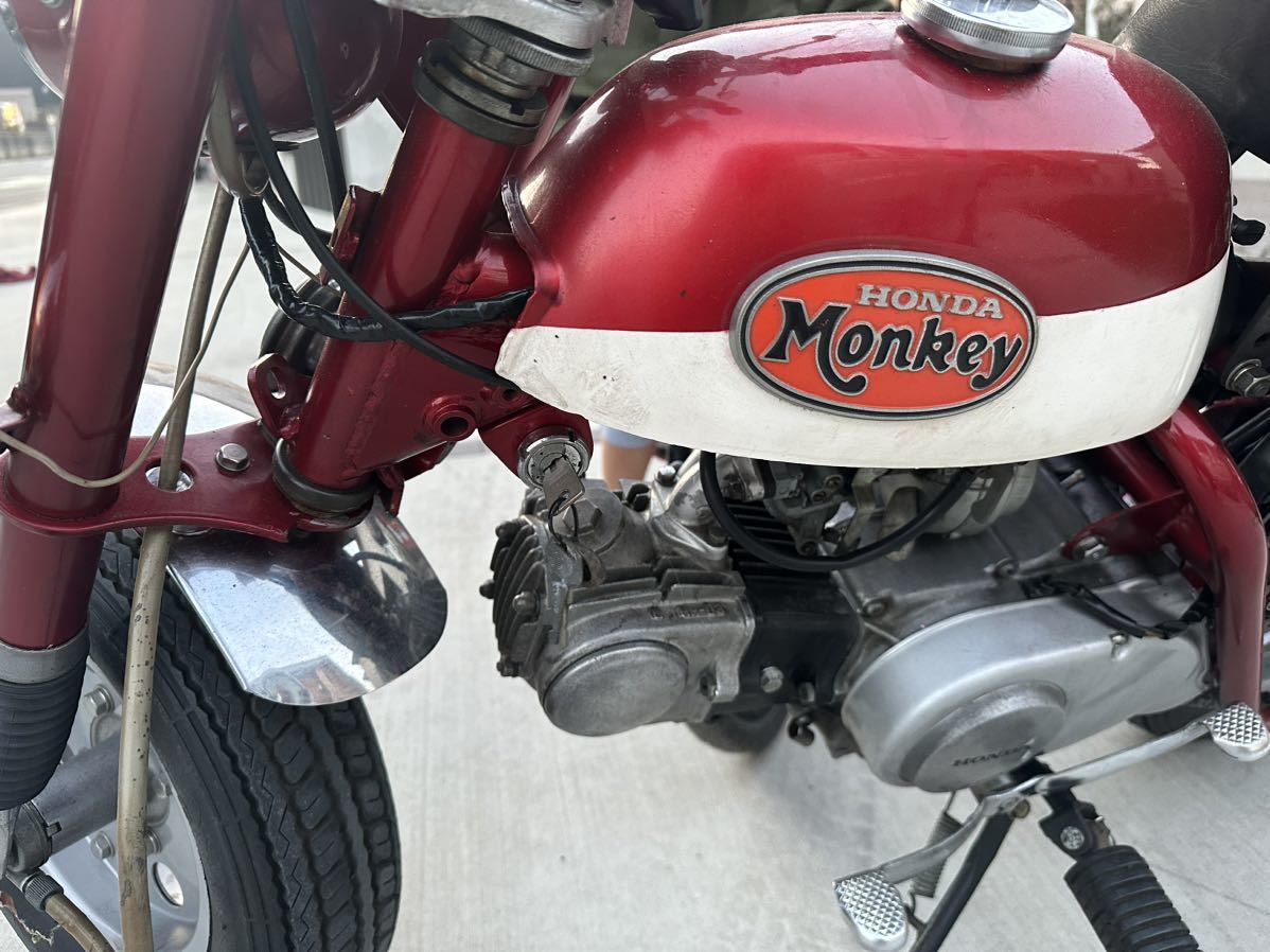 値下げしました ホンダモンキー Z50A パーツリスト付 中古車 MONKEY