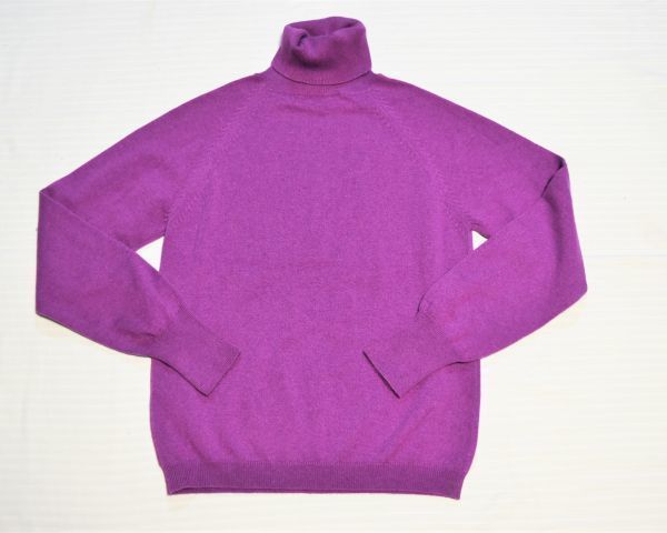 *ETRO** высококлассный бренд. Etro *. впечатление . давать . замечательный фиолетовый цвет, блестящий .. товар . обеспечивать мягкость добрый ощущение кашемир ta-toru шея свитер 44/L