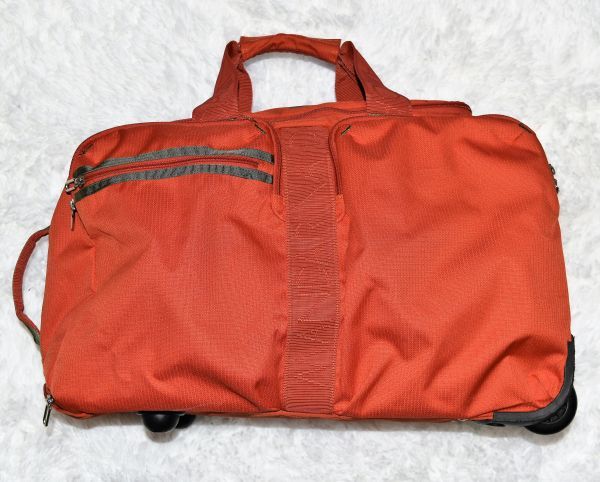 *MANDARINAD* man dalina* Duck *2WAY * travel bag * contraction steering wheel attaching carry bag. Boston bag 