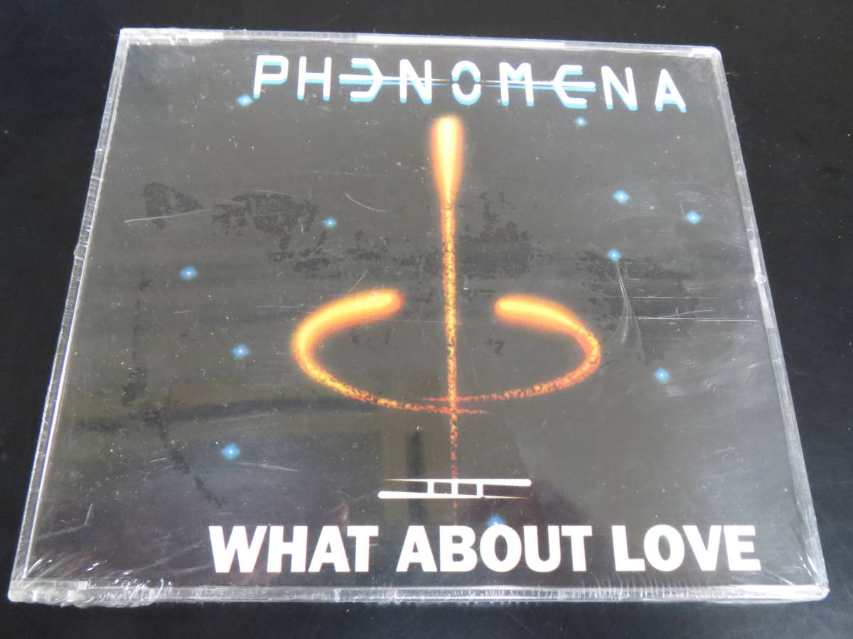 未開封新品！Phenomena III - What About Love 輸入盤シングルCD（ドイツ CMS 6506, 1993）_画像1