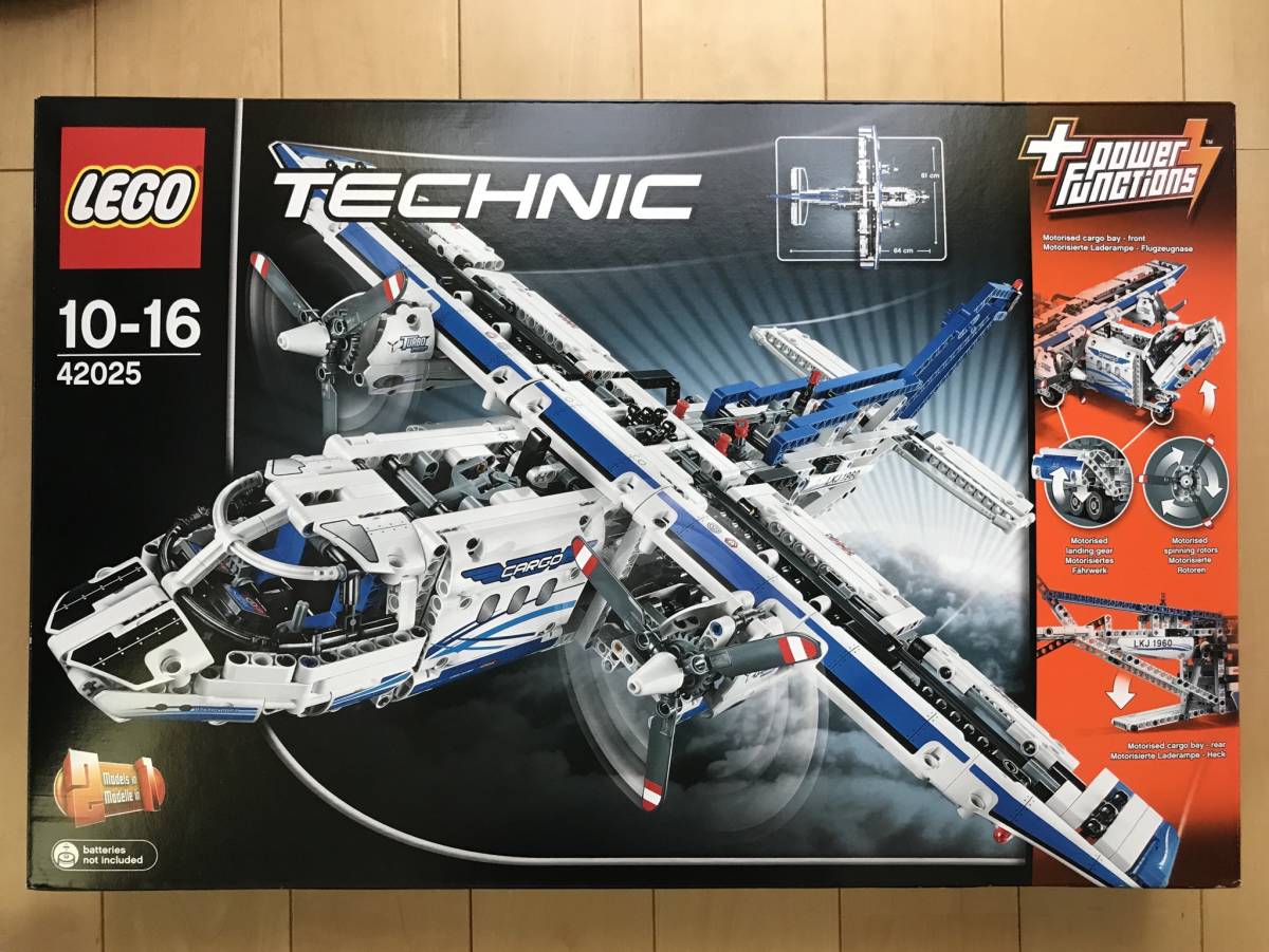 公式の レゴ(LEGO) カーゴプレーン テクニック カーゴプレイン 42025