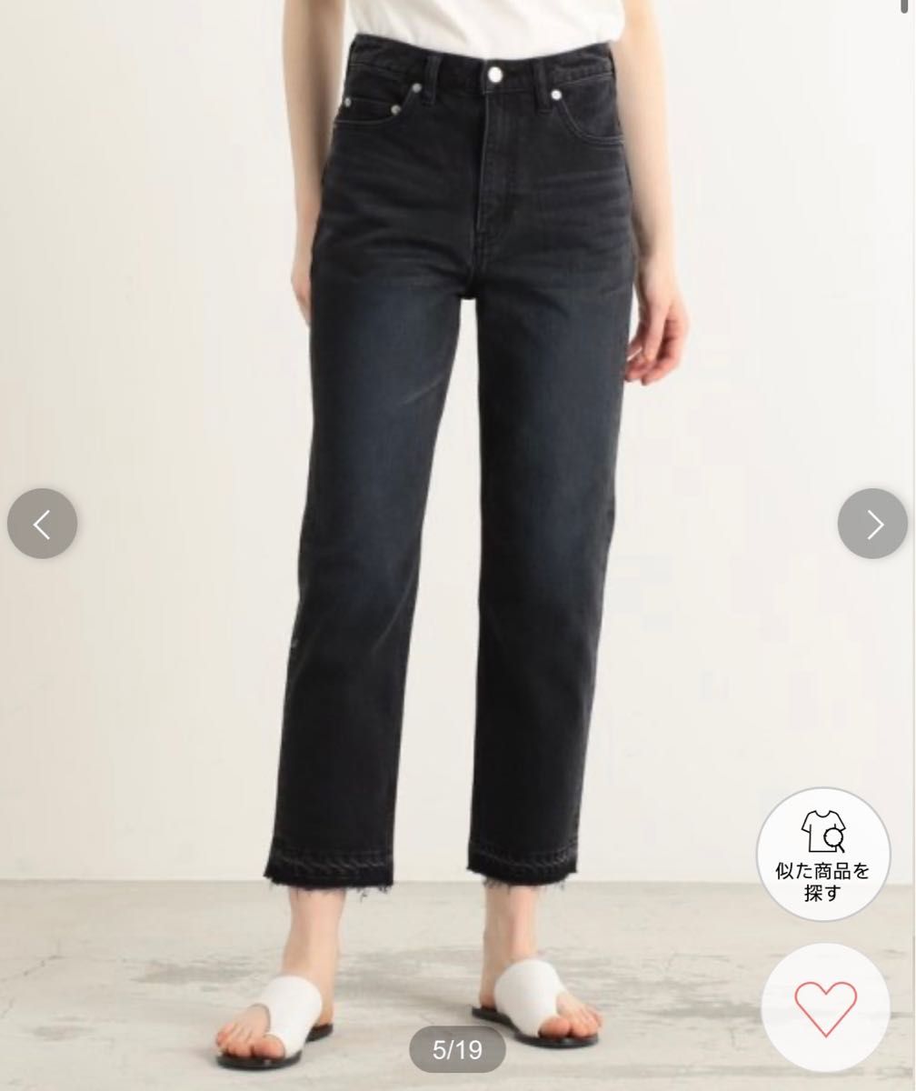 MACPHEE コットンストレッチデニム シガレットパンツ|PayPayフリマ