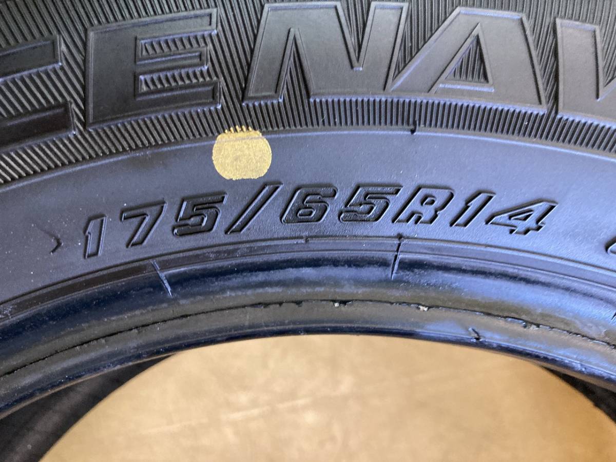 ☆グッドイヤー アイスナビ 6 175/65R14 スタッドレス タイヤ 14インチ 2016年製 4本 中古品 GOODYEAR ICE NAVI 6 STUDLESS☆_画像9