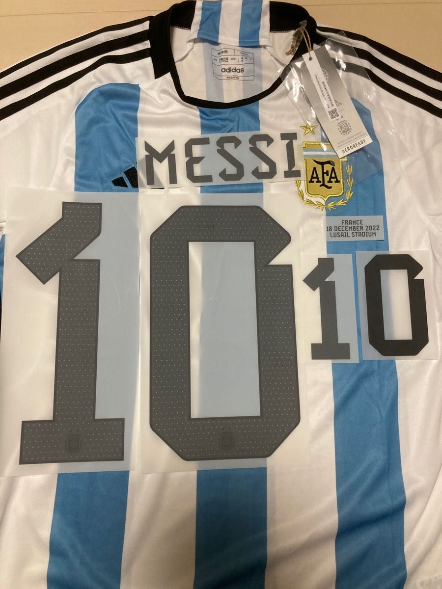 専用】正規品 アルゼンチン代表 ユニフォーム メッシ ワールドカップ 