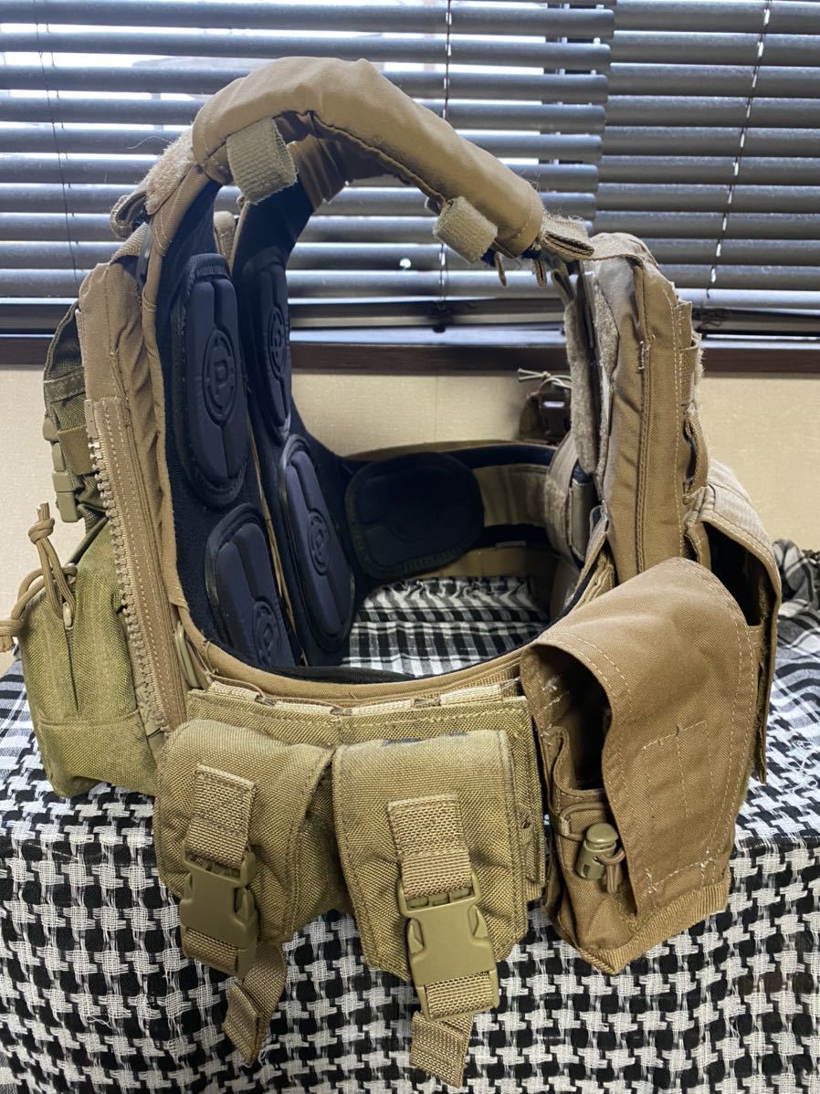 陰山織物謹製 【実物】Crye CPC Sサイズ コヨーテブラウン