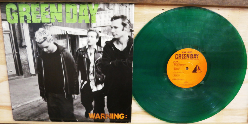 卸し売り購入 GREEN DAY グリーンデイ WARNING グリーンレコード LP 