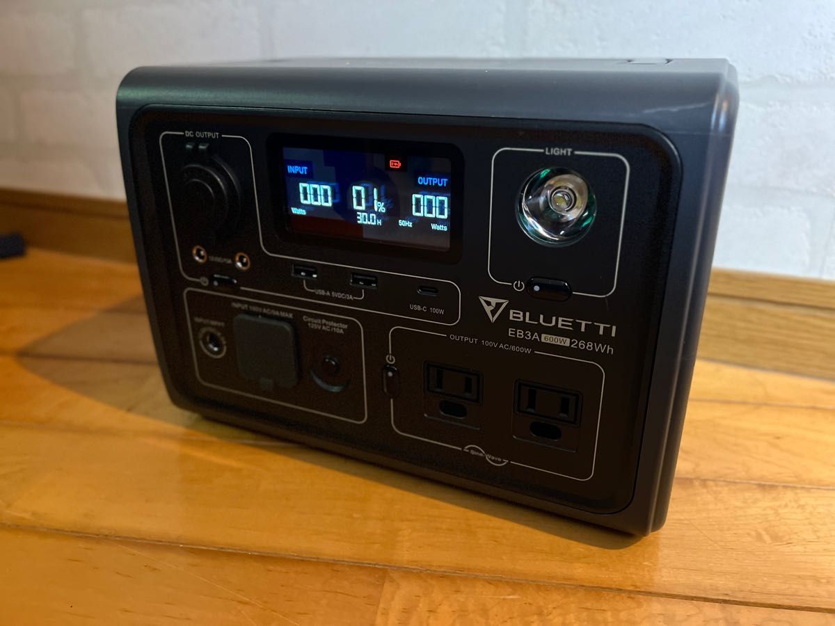 BLUETTI EB3A超小型ポータブル電源(新品)-