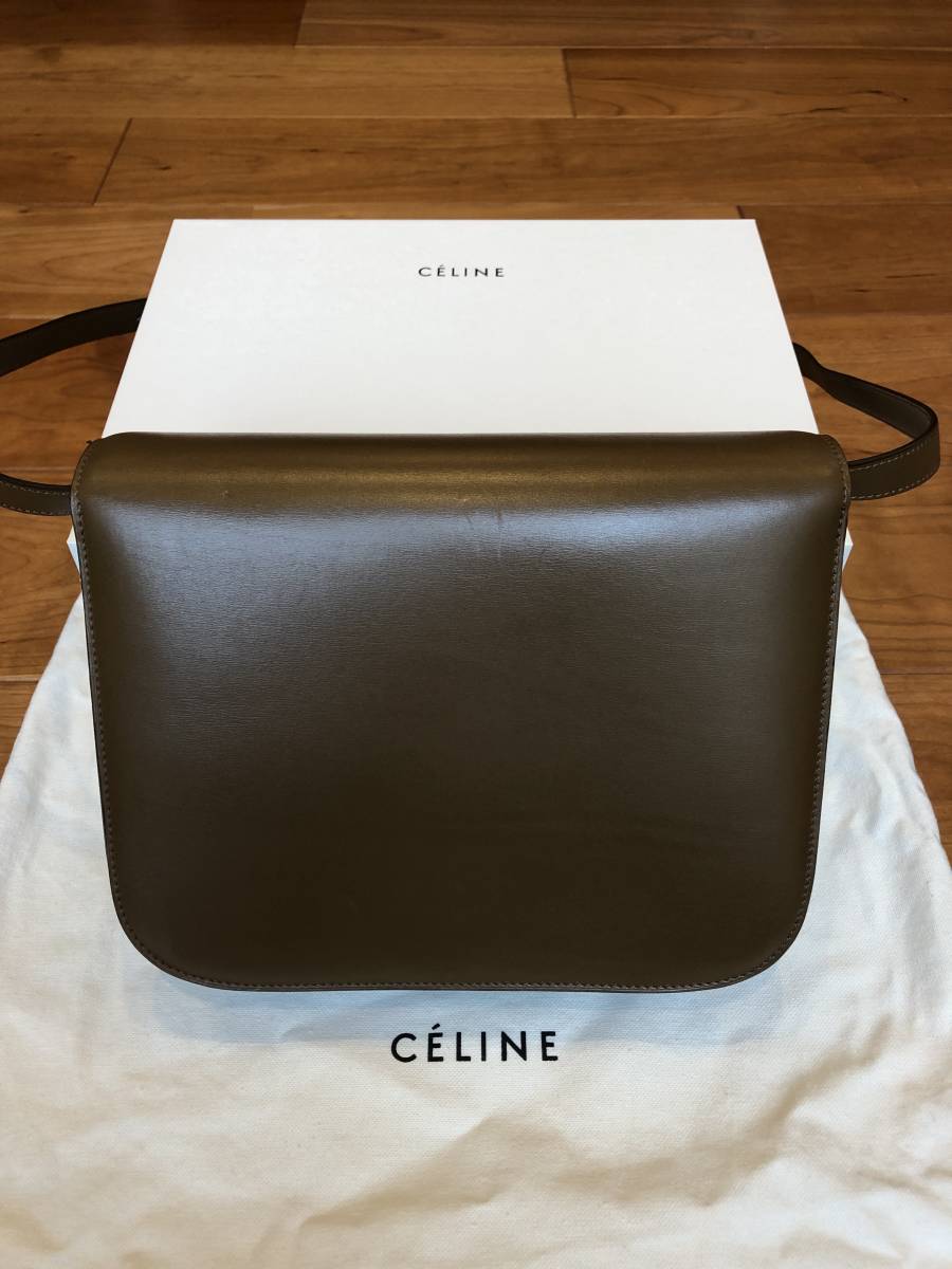 【CELINE】セリーヌ ClassicBox クラシックボックス ミディアム ショルダーバッグ 正規品 美品 送料込_画像2