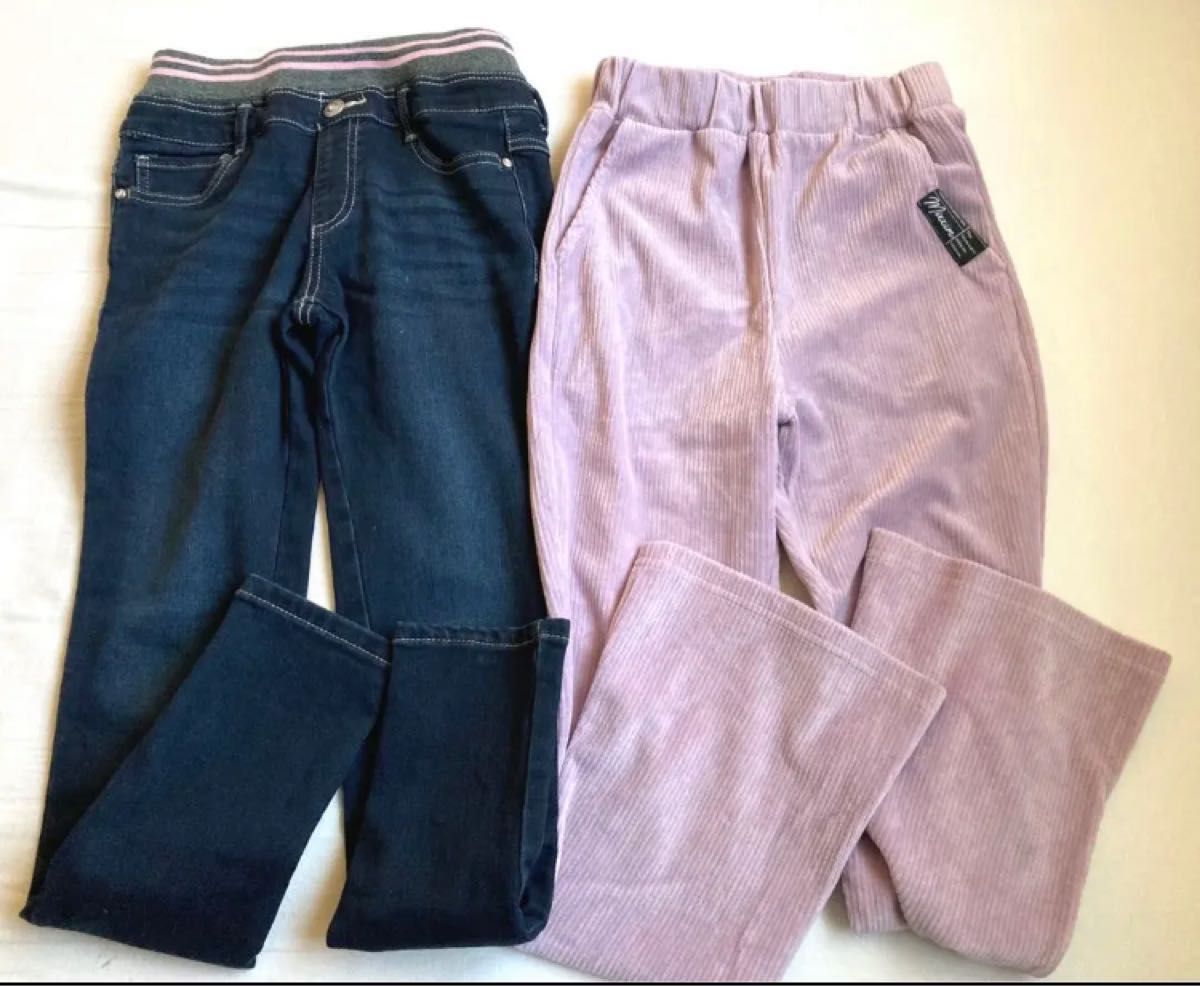 150 女の子 まとめ売り 肩出しスウェット  デニム パンツ guしまむら 子供服 ユニクロ GAP