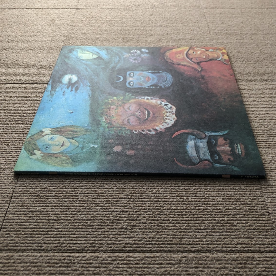 美盤 キング・クリムゾン King Crimson 1976年 LPレコード ポセイドンのめざめ In The Wake Of Poseidon 名盤 国内盤 Robert Flipp_画像3