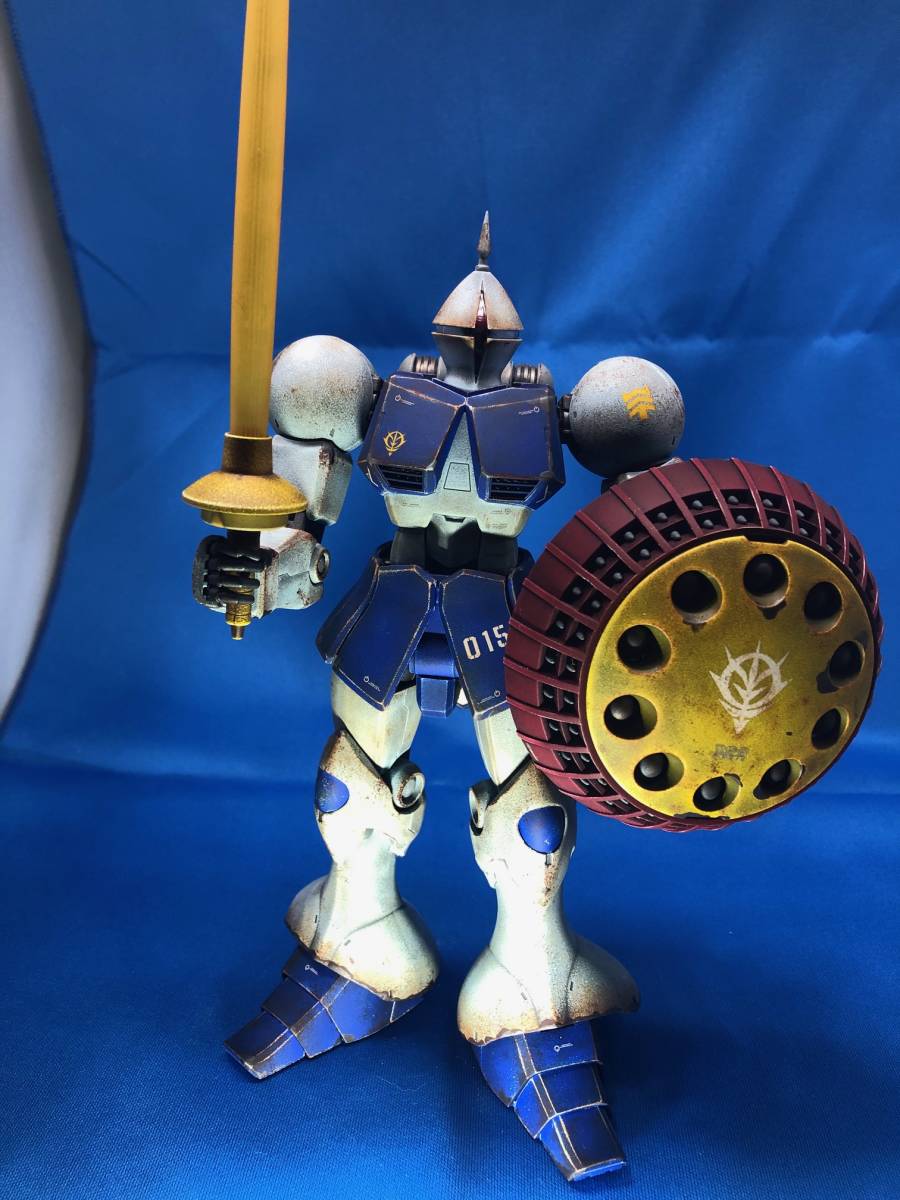 MG　ギャン　ウェザリング塗装　ジャンク品_画像1