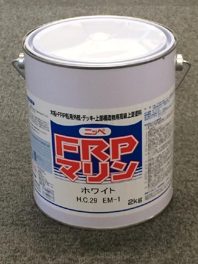 送料無料　日本ペイント FRPマリン　4kg　ホワイト　4缶セット