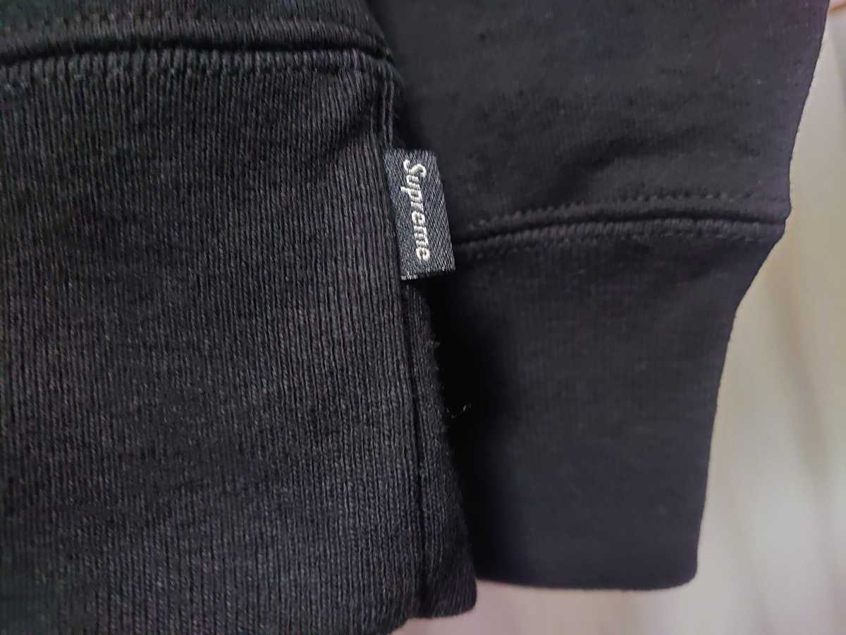 未使用 2022AW Supreme box logo crewneck black S レシート有り