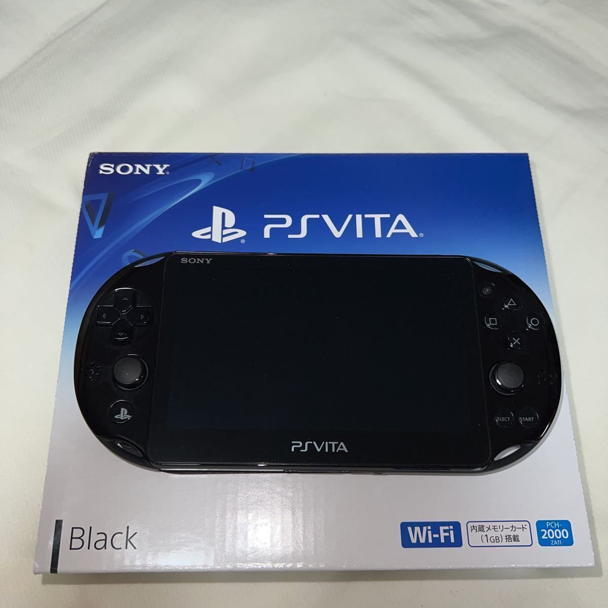 美品 使用短 PlayStation Vita PCH-2000シリーズ Wi-Fiモデル ブラック