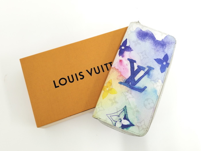 LOUIS VUITTON ジッピーウォレット ヴェルティカル 長財布 ウォーター