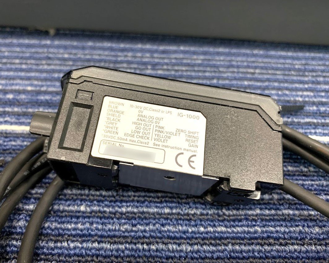 キーエンス CCD透過型デジタルレーザセンサ IG-1000+ OP-87057-