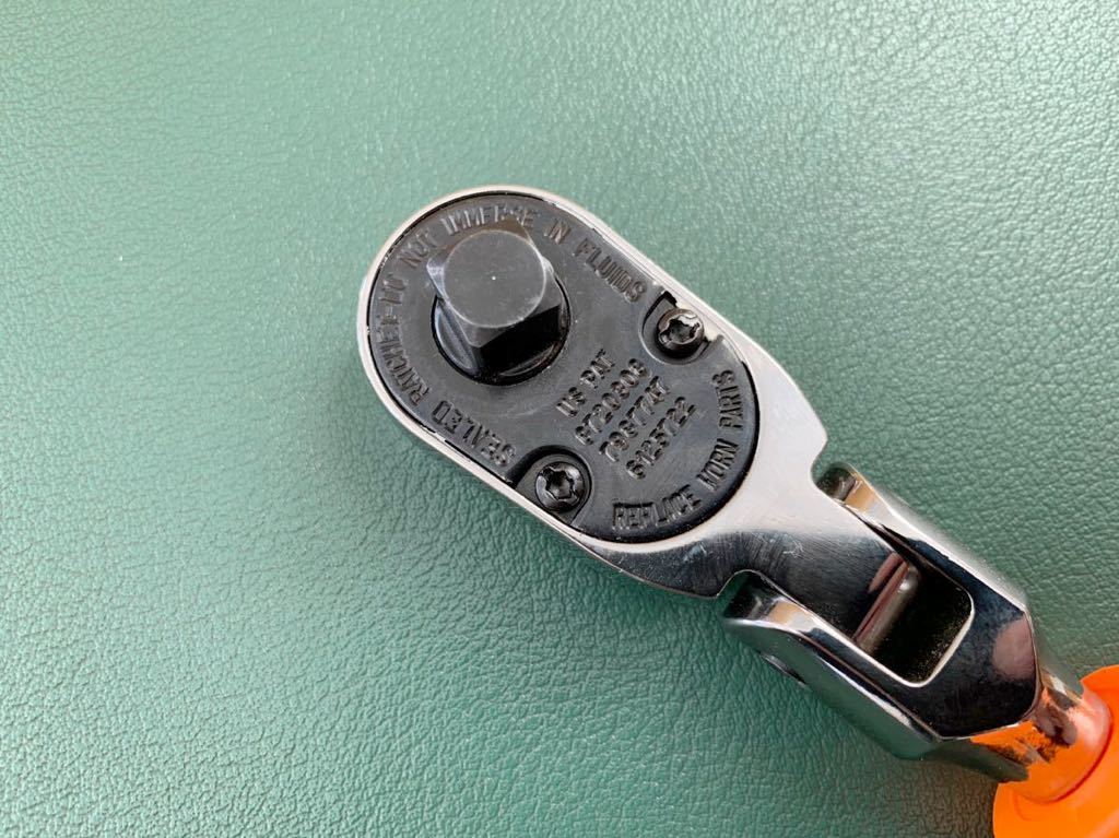 スナップオン Snap-on 3/8 フレックスショートラチェット スナップオン Snap-on 3/8 フレックスショートラチェット