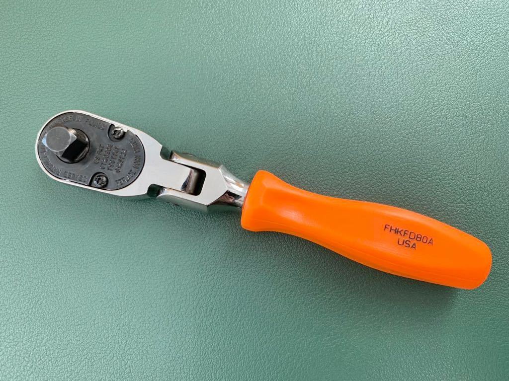 スナップオン Snap-on 3/8 フレックスショートラチェット スナップオン Snap-on 3/8 フレックスショートラチェット