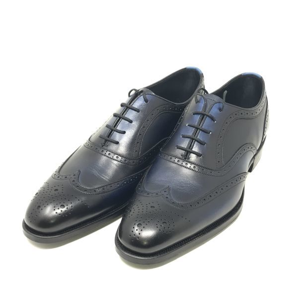 [新品未使用] 大塚製靴 Otsuka - ビジネスシューズ OP1003 ネイビー 26.5cm 3E 元値5.5万 (足長実寸26～26.5cmの方におすすめ)(75)