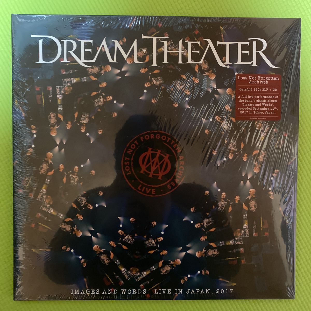 dream theater Lost Not Forgotten Archives: Images And Words LIVE IN JAPAN 2017/レコード ドリームシアター vinyl 未開封 2LP +CD