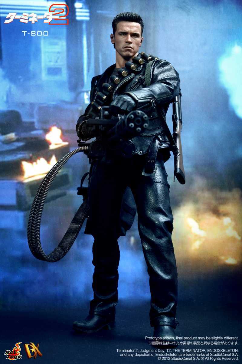 ホットトイズ 1/6 『ターミネーター2』 T-800/DX10 【ブーツ】 HOTTOYS 検索:サラ・コナー ジョン T-1000_画像8