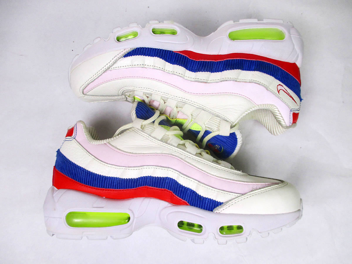 新品未使用　NIKE AIR MAX 95　ナイキ　ウイメンズ　エアーマックス　本革レザー　8インチ　25.0cm　USA国内直営店購入　正規品_画像5