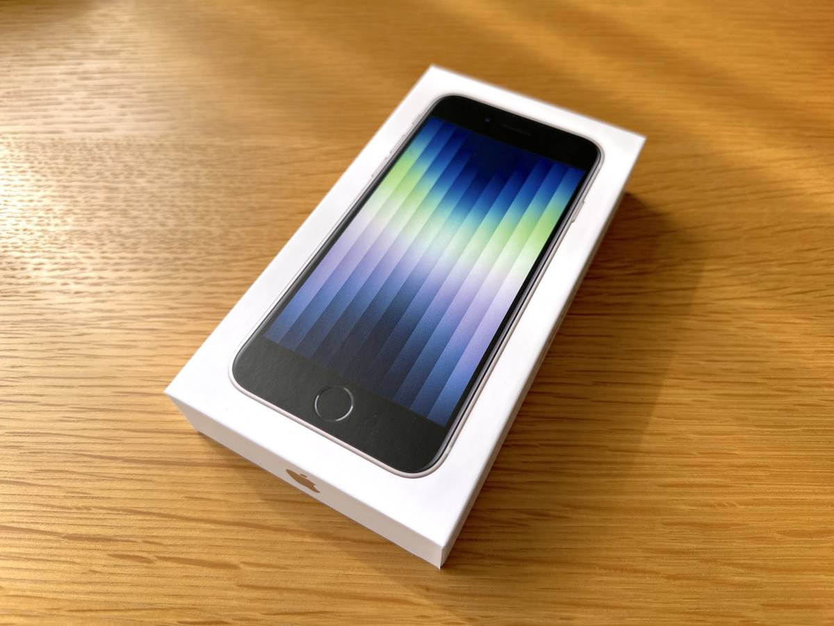 新品 未開封 SIMフリー Apple iPhone SE 第3世代 64GB スターライト