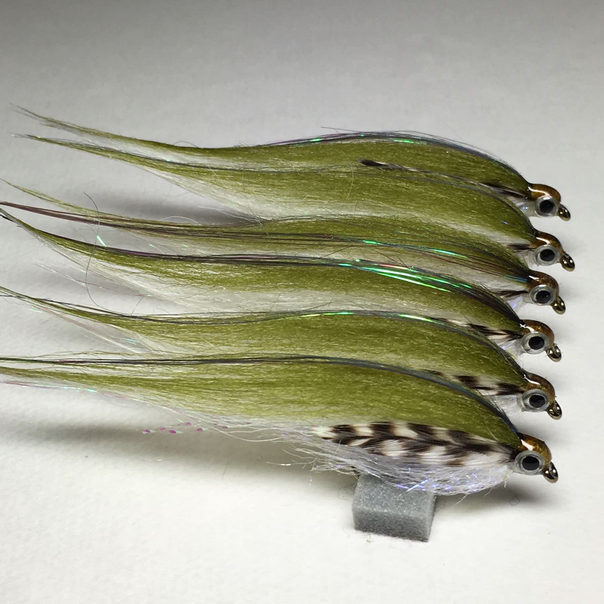 ストリーマーフライ6個セット 渓流 管理釣り エリアトラウト 稚魚