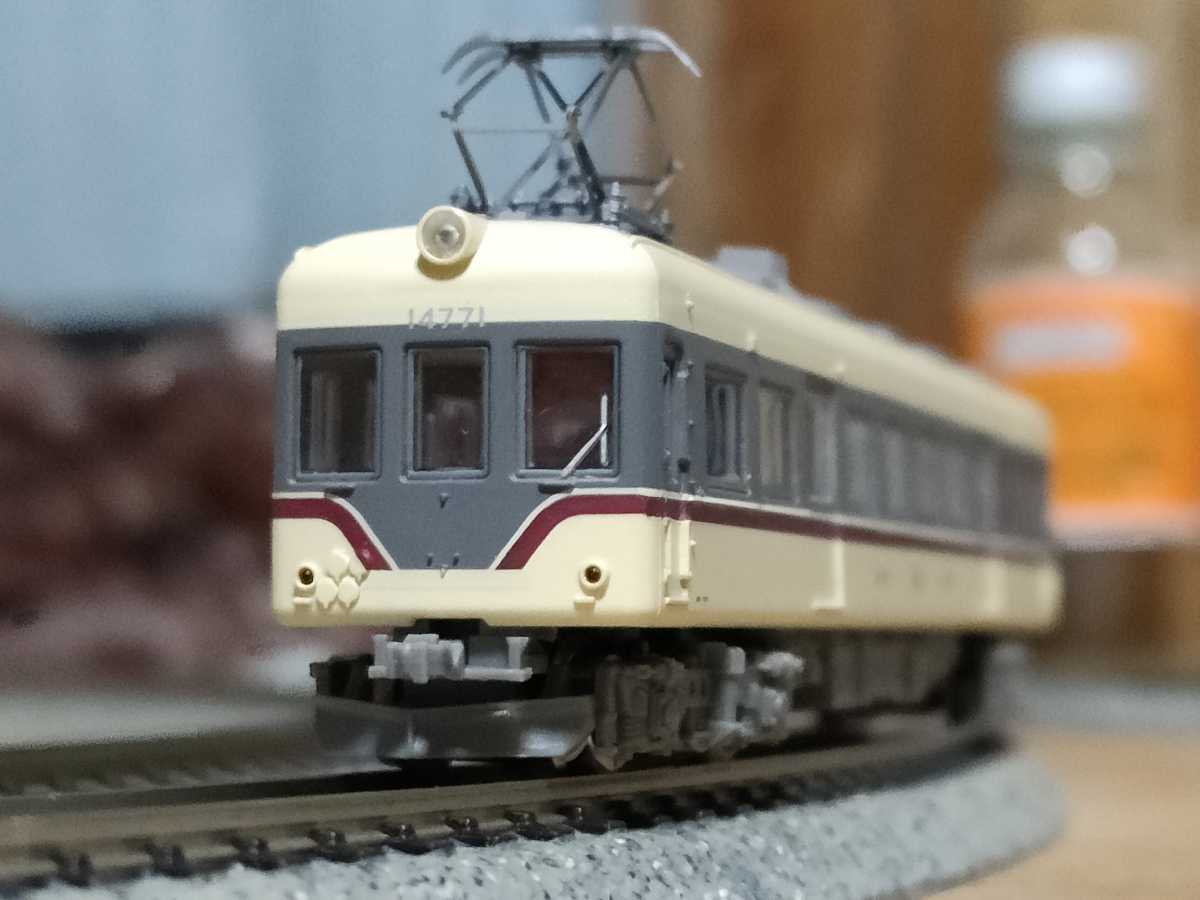 新着 動く鉄コレ 富山地方鉄道 モハ14771 トミーテック動力ユニット