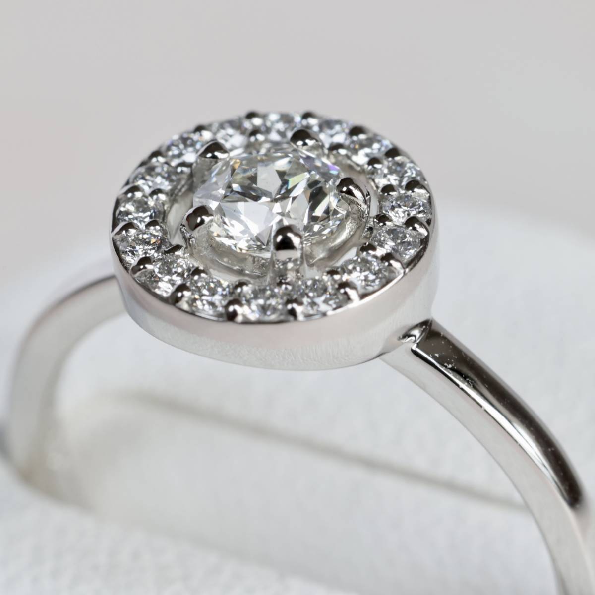 Pt900 Wish upon a star ダイヤモンド 0.347ct 0.14ct リング フェスタ