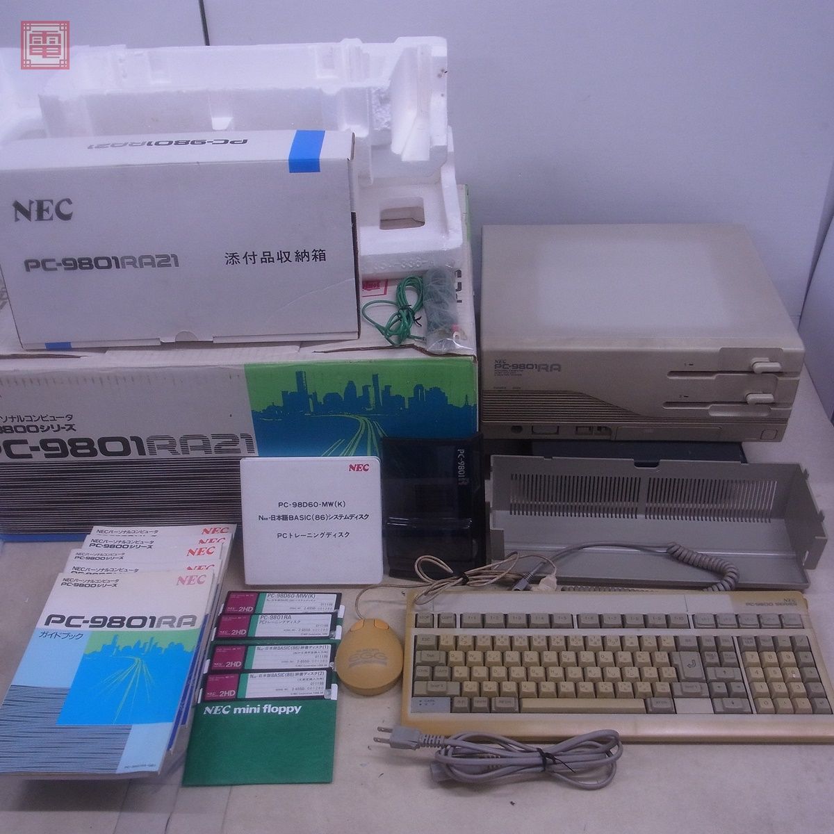 Yahoo!オークション - NEC PC-9801RA21 本体 HDD無し 通電OK 箱 Yahoo!オークション - NEC PC-9801RA21 本体 HDD無し 通電OK 箱