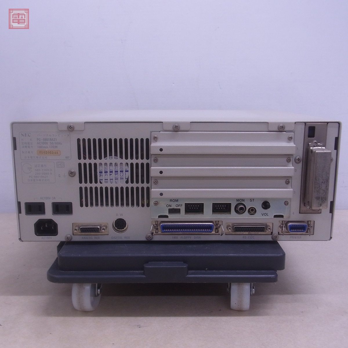 Yahoo!オークション - NEC PC-9801RA21 本体 HDD無し 通電OK 箱 Yahoo!オークション - NEC PC-9801RA21 本体 HDD無し 通電OK 箱