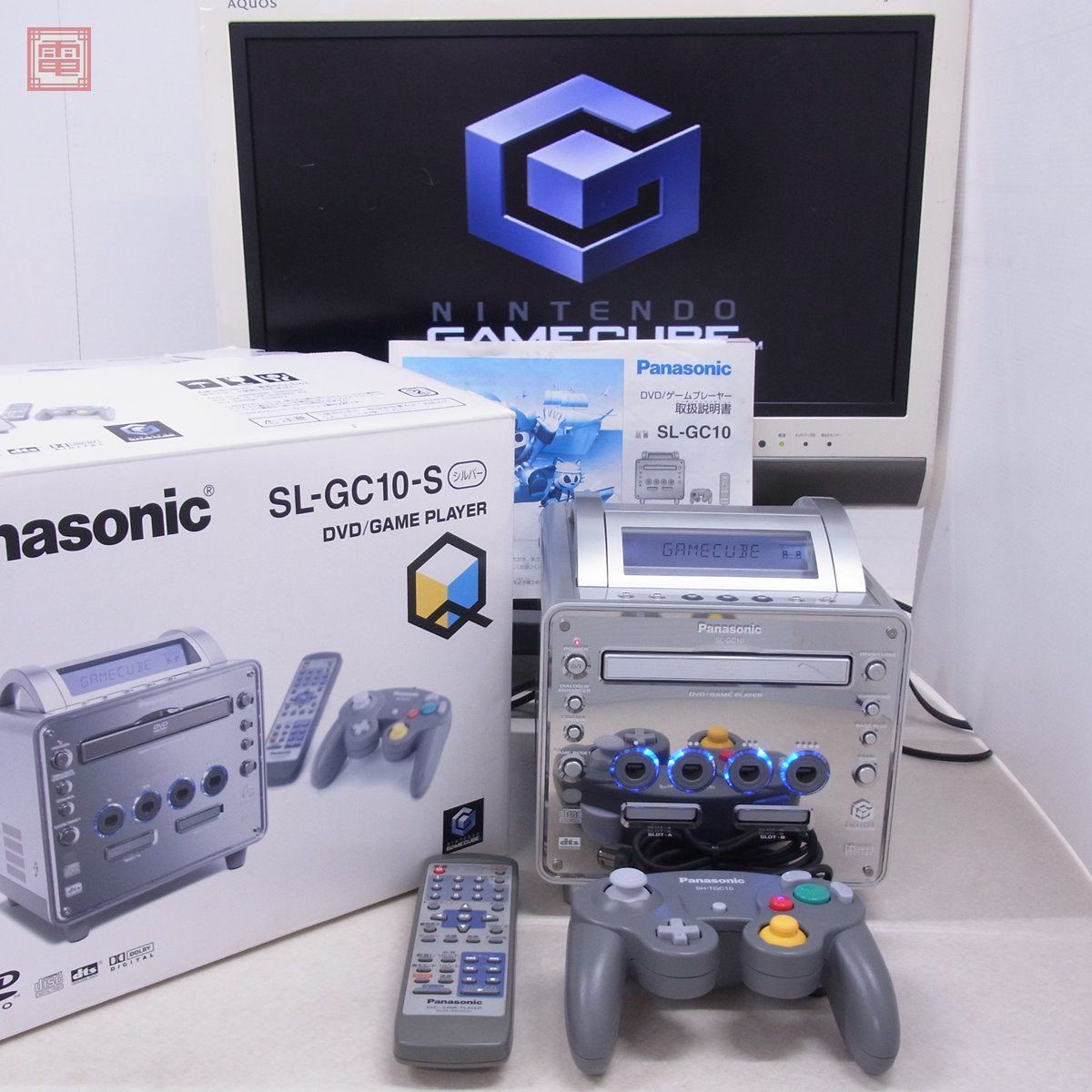 日本製 Panasonic エミュレータ SL-GC10-S ゲームキューブ | kdcow.com