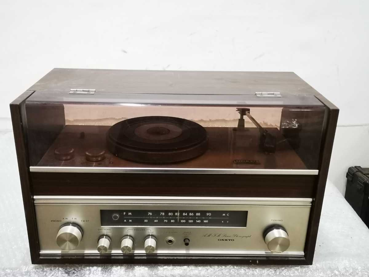 いいスタイル ONKYO ジャンク 真空管ラジオ Phonograph Stereo AM-FM