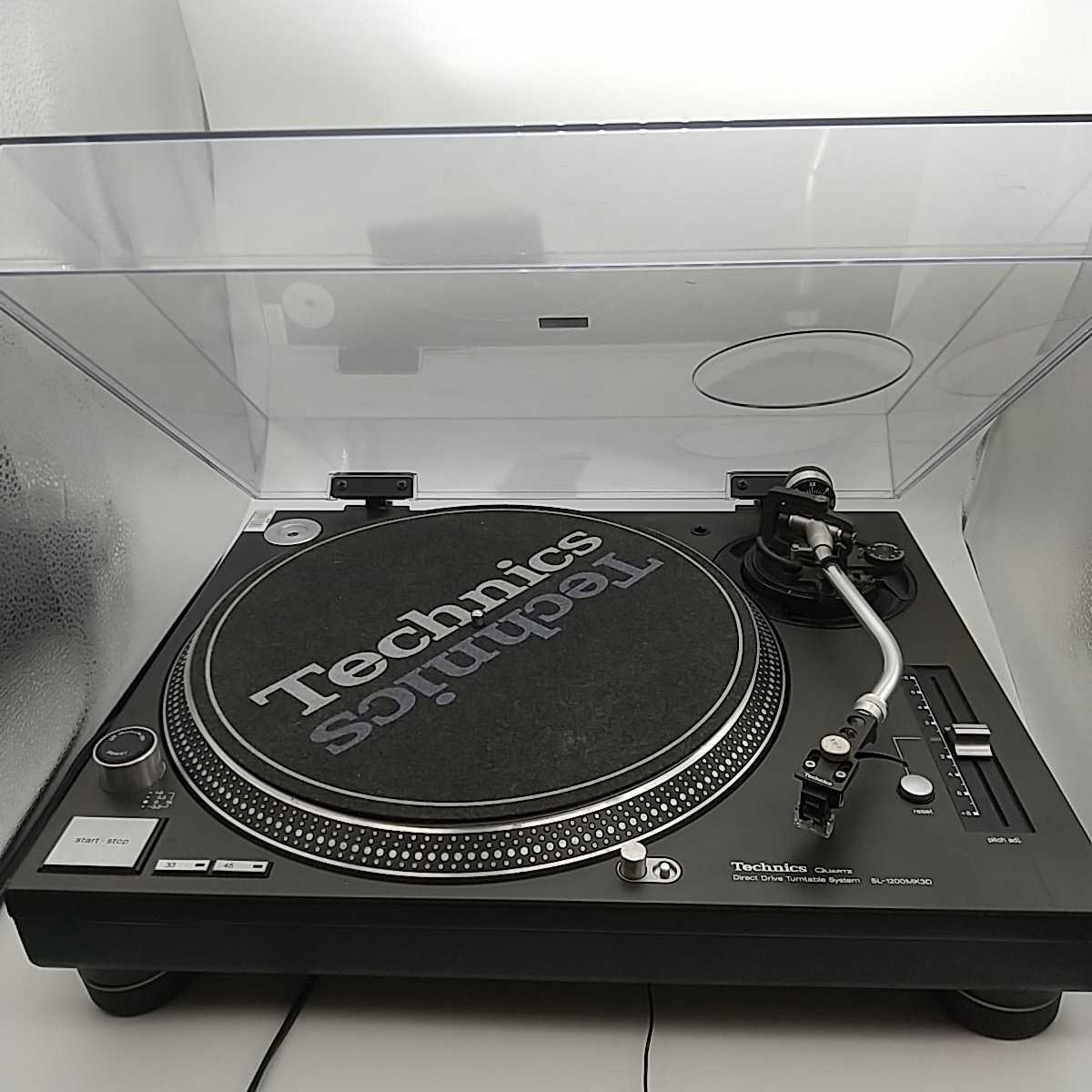 4年保証』 Technics SL-1200MK3D DJ機材 カートリッジ付属 SHURE M44G