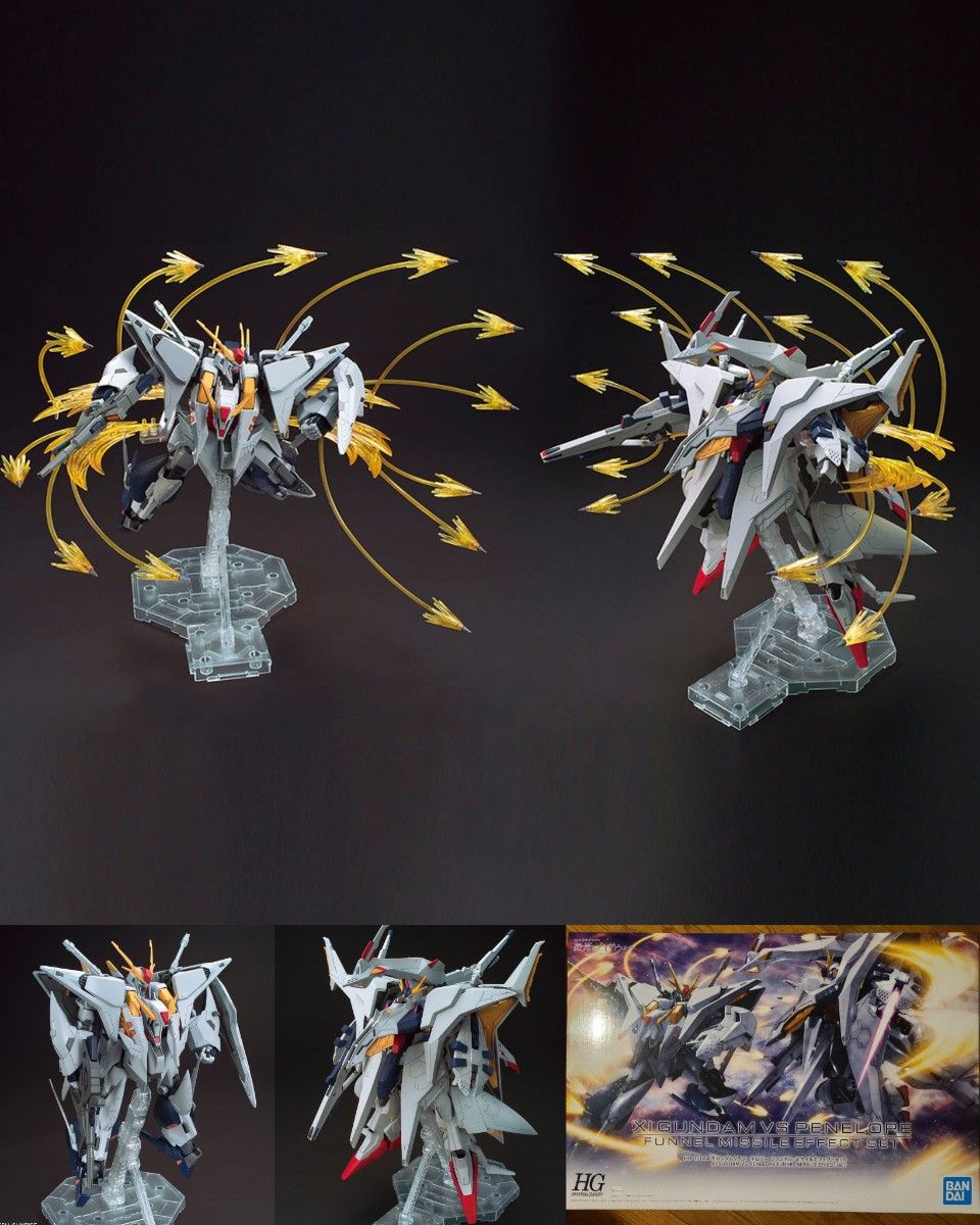 HGUC 1/144 ΞガンダムVSペーネロペー ファンネル・ミサイル エフェクト