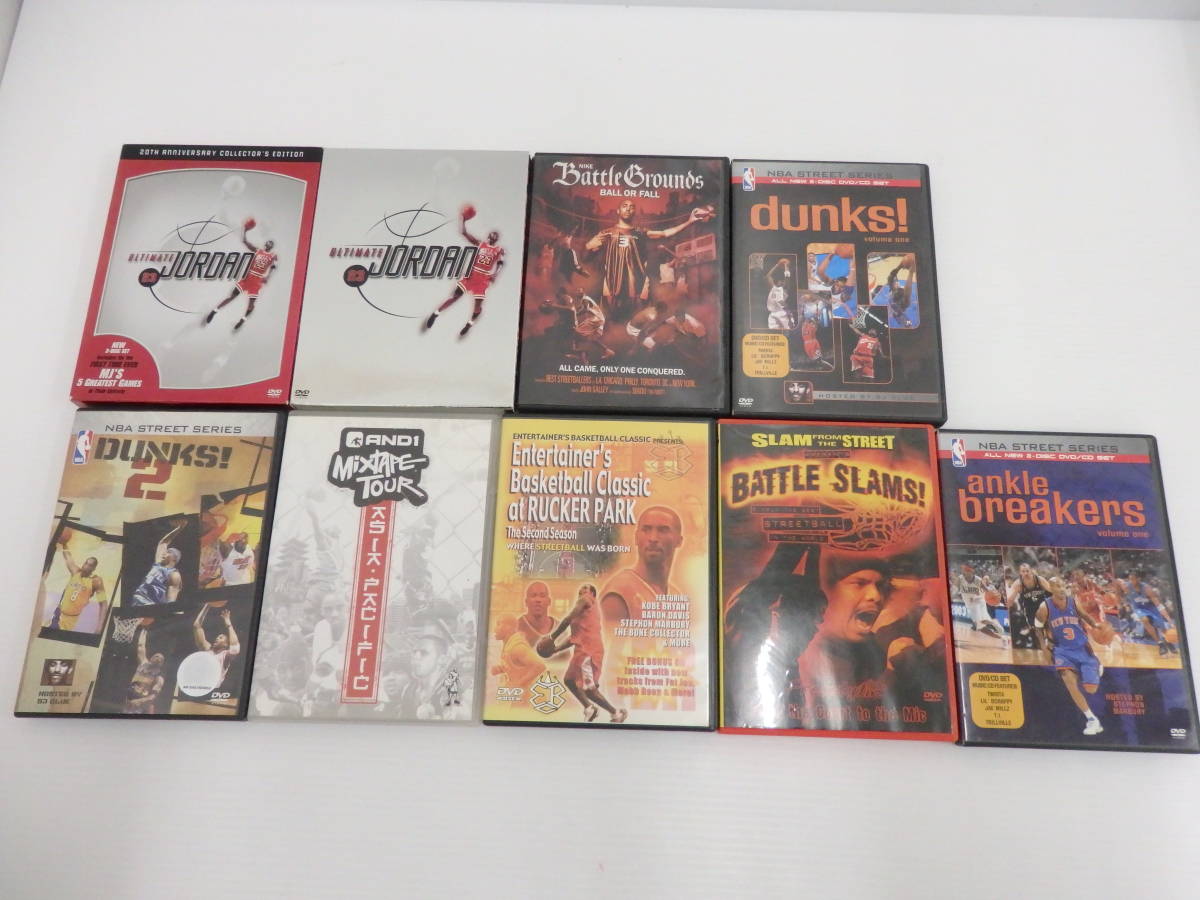 ヤフオク! - dv13) ジャンク バスケットボールDVD 9枚セット