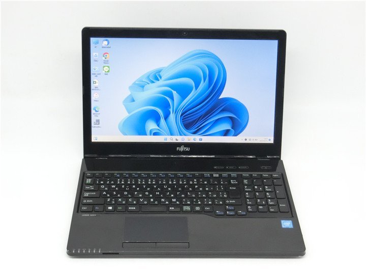 最新Win11Pro/カメラ内蔵/HDMI/USB3.0/15.6型/ノートPC/爆速新品SSD256GB/8GB/Cel3205U/FMV AH42/X 新品無線マウス MS office2021搭載
